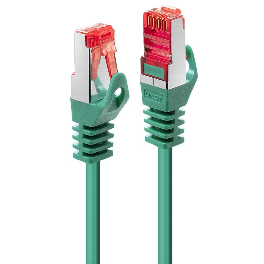 Сетевой Кабель - LINDY Cat.6 S/FTP Сетевой Кабель, RJ45, M/M, 250MHz, 27AWG, 30 м, Зеленый – 2