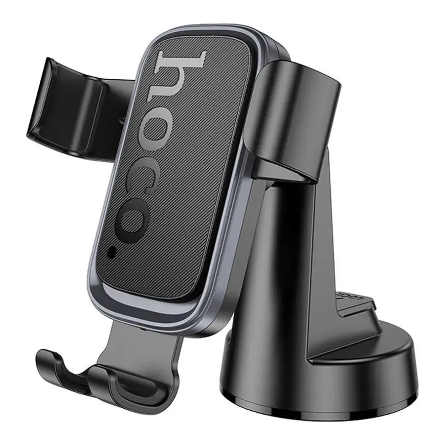 HOCO H81 gravity car phone holder with suction cup black and gray