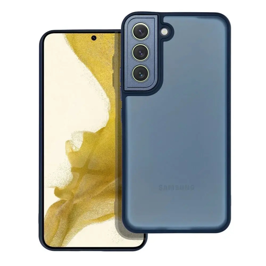 VARIETE telefono dėklas Samsung Galaxy S22 (S901) tamsiai mėlynas