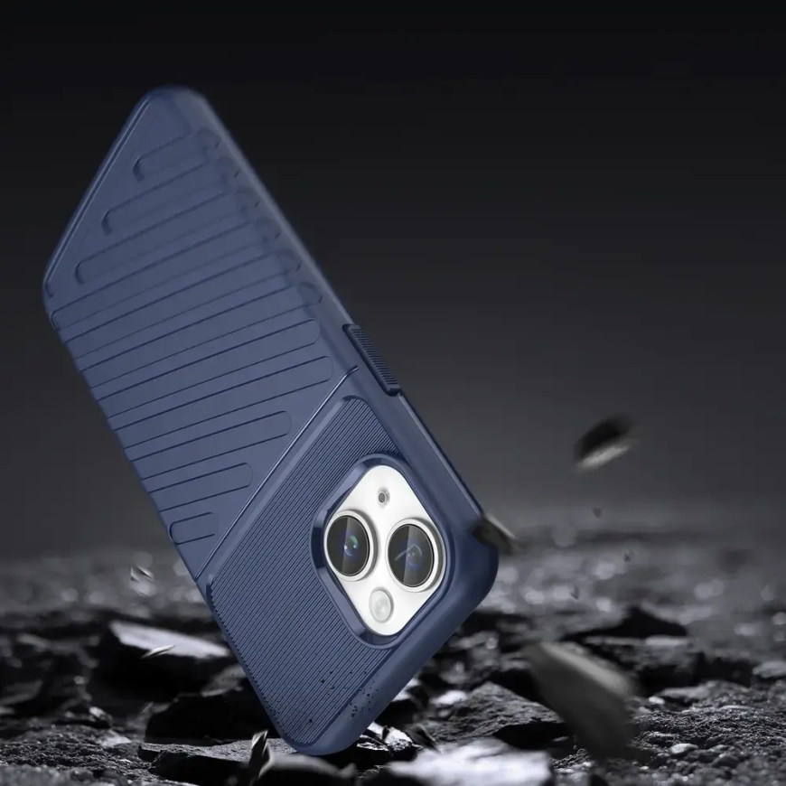 Thunder Case armored phone case for iPhone 14 blue – 5