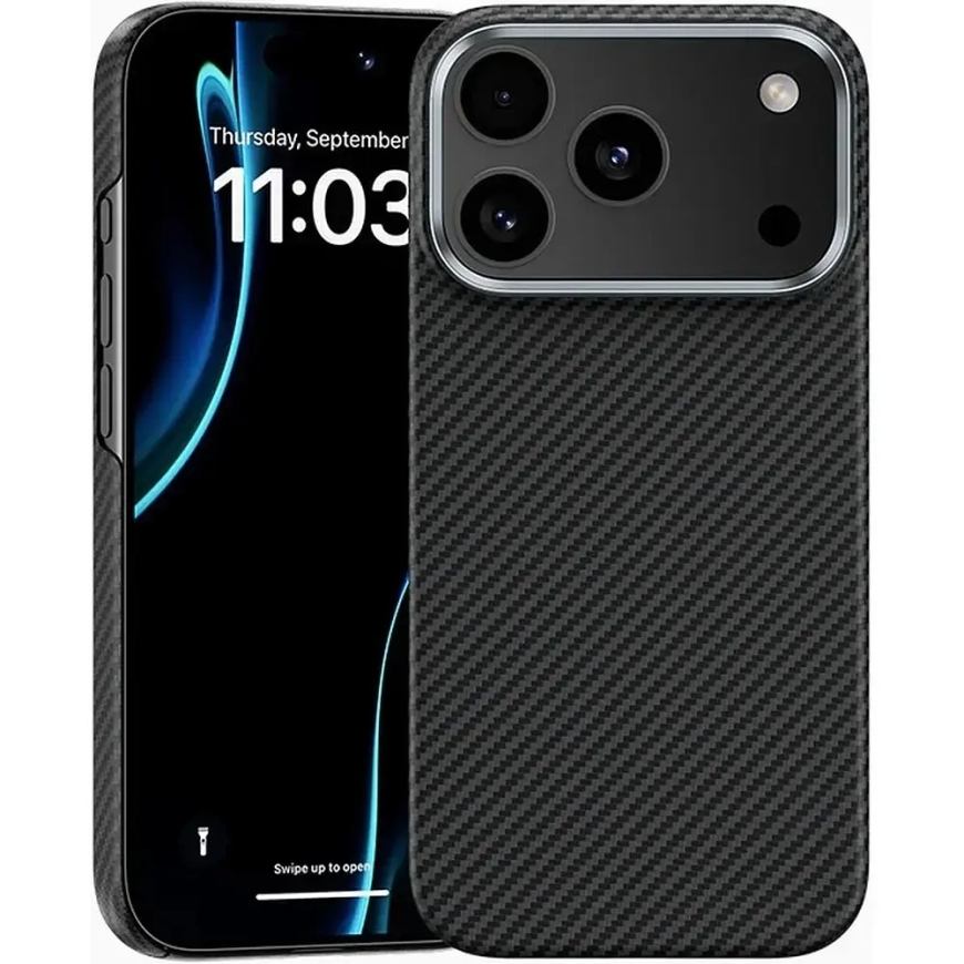 Benks Armor Air Kevlar Metallikehys 600D puhelimen kuori iPhone 18 Pro Max | iPhone 17 Pro Max