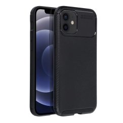 Carbon Premium telefono dėklas iPhone 12 | iPhone 12 Pro juodas
