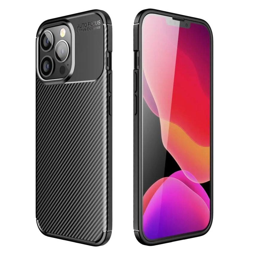 Carbon Premium telefoni ümbris iPhone 12 | iPhone 12 Pro must – 2