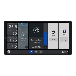 Shelly Wall Display X2 WiFi|BLU Balts
