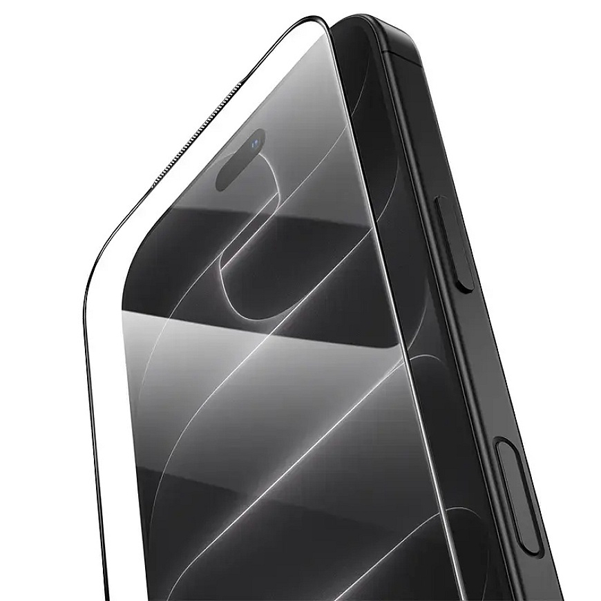Borofone BF9 Armor Full Screen HD karastatud klaas Iphone 15 Pro jaoks - 10 tükki – 3