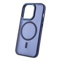 Frozen Mag phone case with MagSafe support for iPhone 17 Pro navy