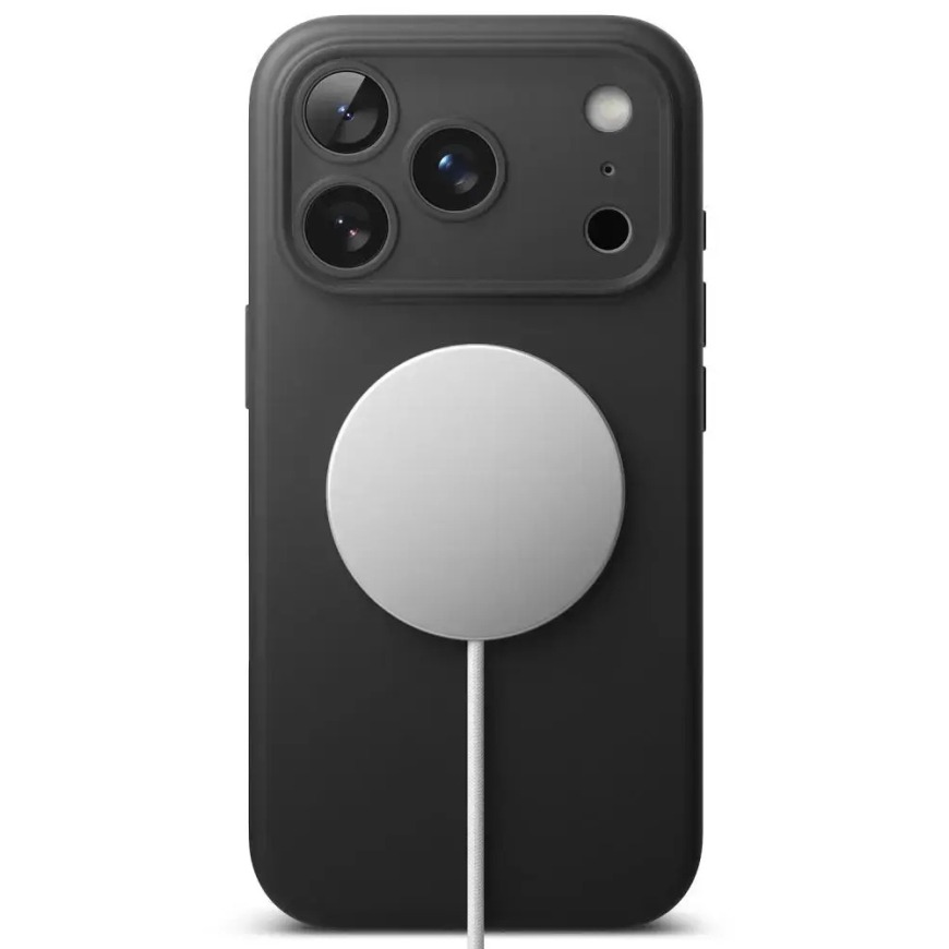RINGKE СИЛИКОН С МАГНИТНЫМ МАГСЕФ IPHONE 18 PRO MAX ЧЕРНЫЙ – 4