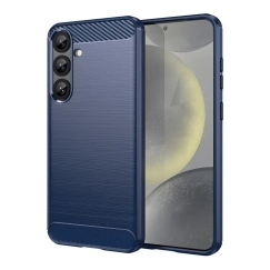 Carbon чехол для телефона Samsung Galaxy S25+ синий