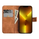 TENDER чехол-книжка для телефона iPhone 13 коричневый