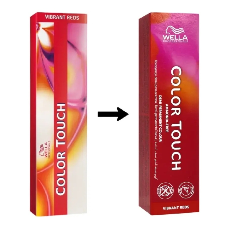 Wella Professionals Color Touch Eloisat Punaiset 60 ml Szn 66/45 Intensiivinen Tumma Blondi/Punainen Punavioletin – 2