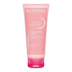 Bioderma, Crealine, Kosteuttava, Puhdistusgeeli, Kasvoille, 100 ml
