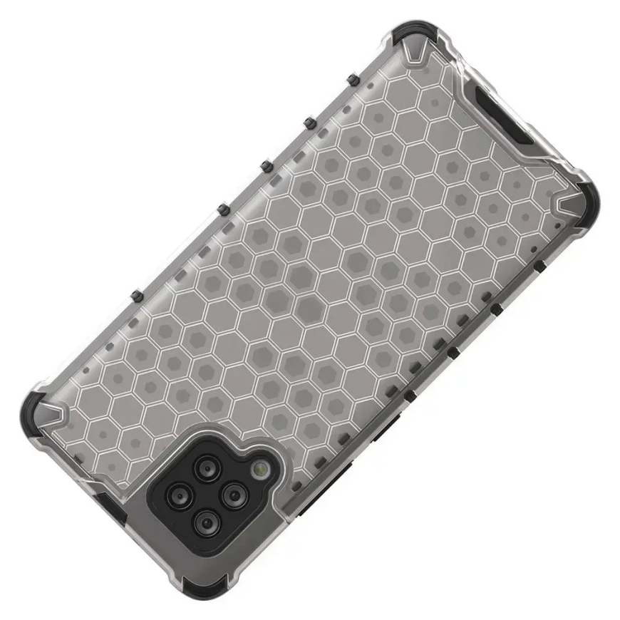 Honeycomb armor maciņš telefonam Samsung Galaxy A42 5G (A426) caurspīdīgs – 5