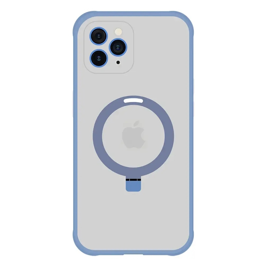 Tel Protect Magical telefono dėklas su stovu ir MagSafe palaikymu iPhone 11 Pro mėlynas – 2