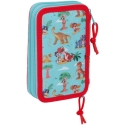 Safta Paw Patrol Dino Rescue kahekordne pliiatsitops 29tk Safta Paw Patrol Dino Rescue kahekordne pliiatsitops 29tk
