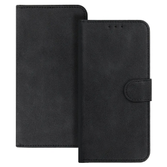 Универсальный книжный чехол COMMON (РАЗМЕР XXL) для Samsung S25 Ultra/S24 Ultra/M35/M23/A16 5G/Xiaomi Redmi 14C черный