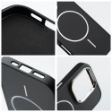 FRAME MAG COVER phone case with MagSafe support for iPhone 16e black FRAME MAG COVER phone case with MagSafe support for iPhone 16e black