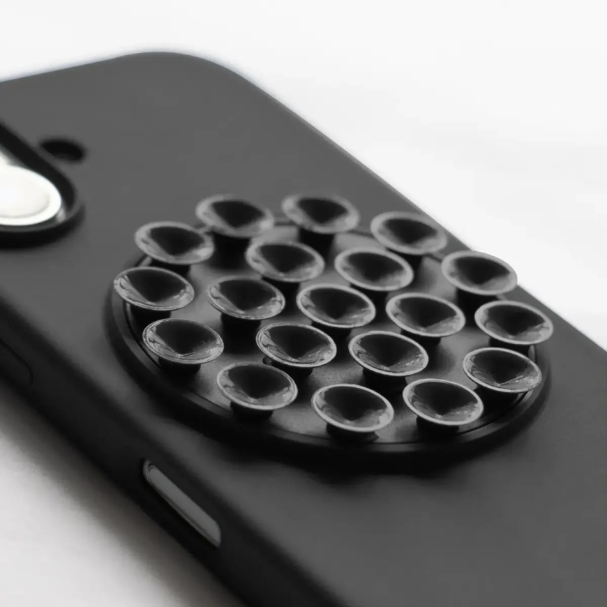 Silicone Stick maciņš telefonam iPhone 16 Pro melns – 2