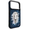 NIMMY korpuss HORSE saderīgs ar MagSafe priekš IPHONE 18 Pro/17 Pro tumši zils