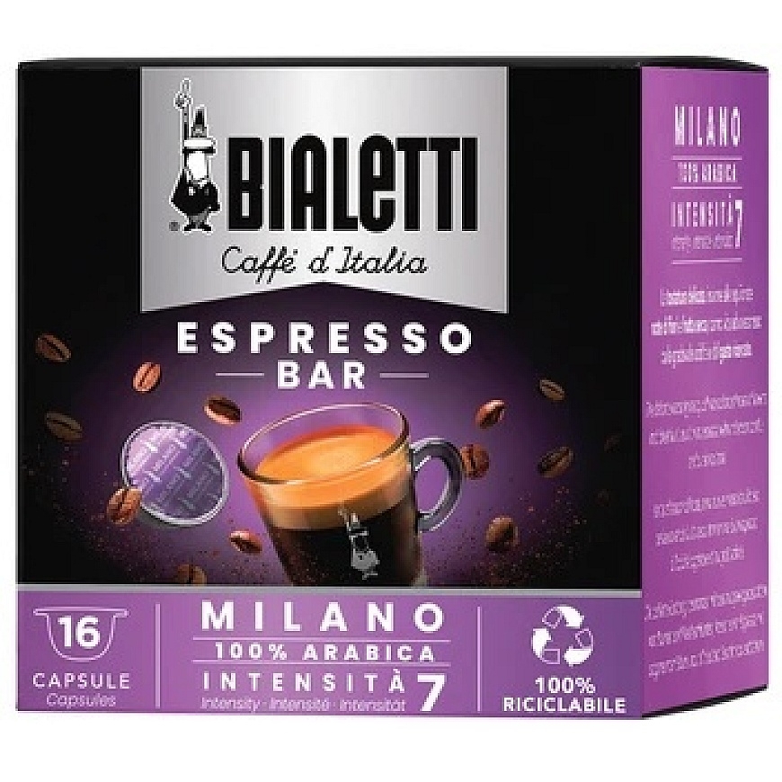 MILANO 100% Arabica kapsulas BIALETTI CAFF D'ITALIA - 16 kapsulas – 3