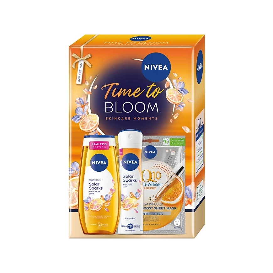 Nivea "Time to Bloom" gift set