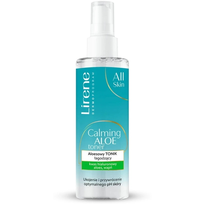 Lirene All Skin Успокаивающий тонер с алоэ вера 200 мл
