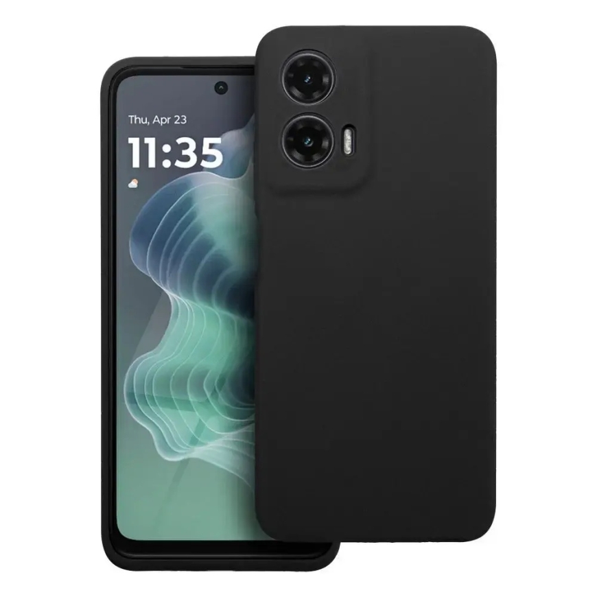 Kotelo SILIKONI 2mm MOTOROLA G35 5G musta