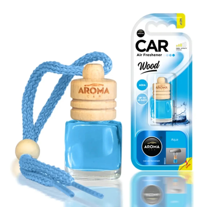 Automobilių oro gaiviklis AROMA WOOD AQUA