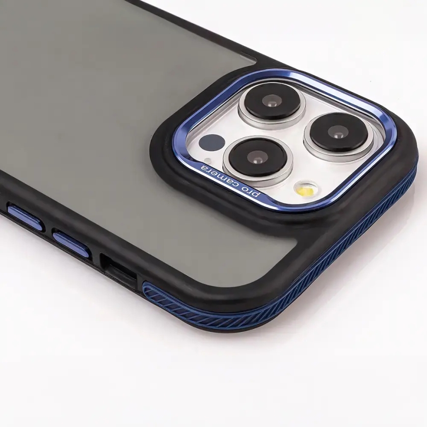 Kirkas must kotelo Samsung Galaxy S25 Plus sininen – 4