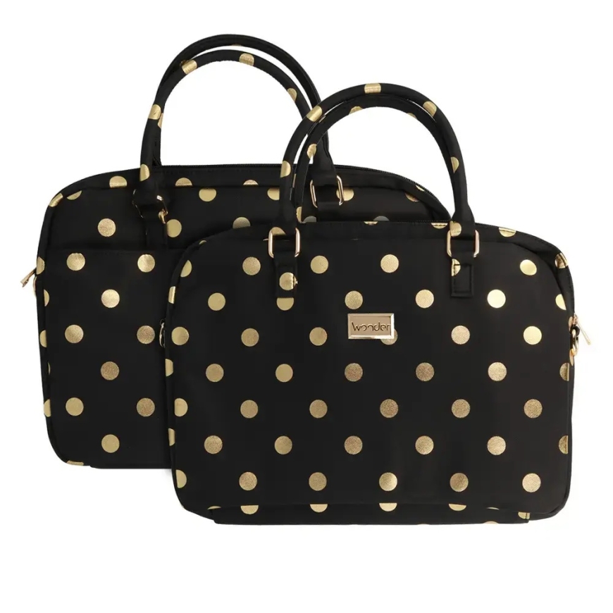Wonder Briefcase laptop bag 13"/14" gold