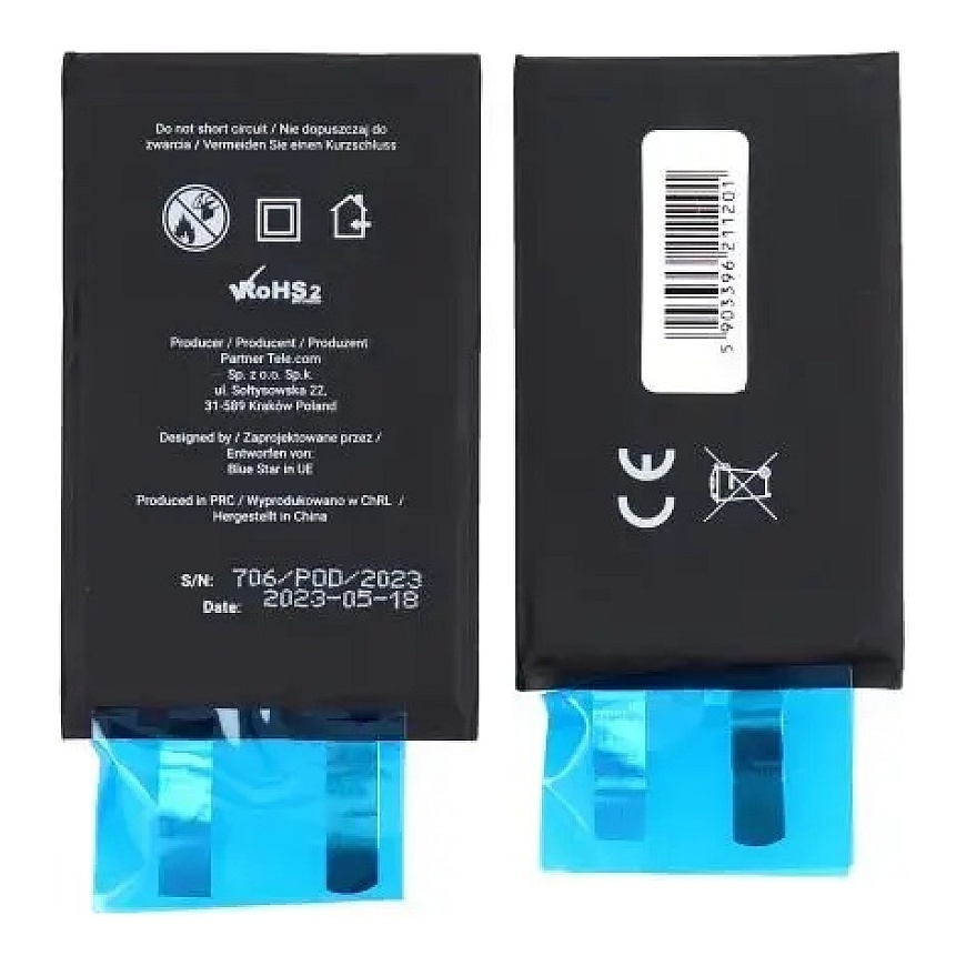 Akumulators bez BMS iPhone XS Max 3174 mAh Blue Star HQ – 2