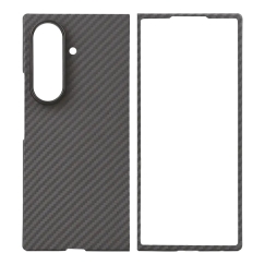 Taktinen aramidipuhelimen kotelo MagSafe-tuella Samsung Galaxy Z Fold 8 Ultra (F976) musta
