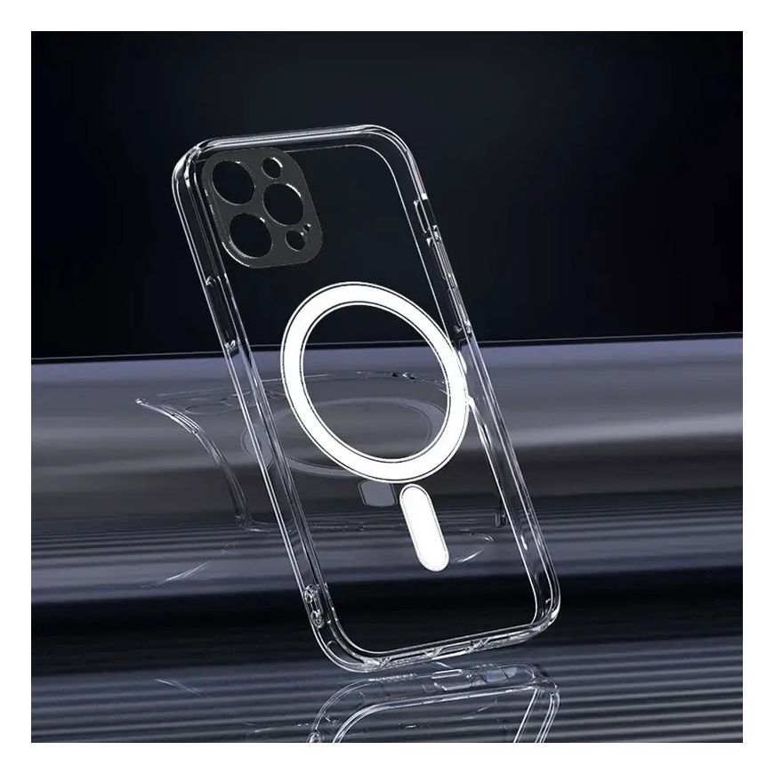 Anti Shock 1.5 mm maciņš ar MagSafe atbalstu telefonam iPhone 15 Plus caurspīdīgs – 4