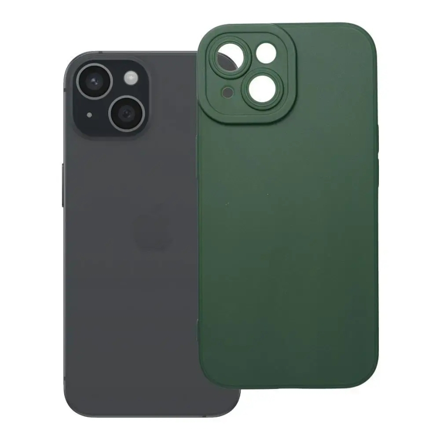 Case for iPhone 15 Matt 2.0 dark green