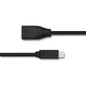 Qoltec datu pārraides un uzlādes vads | USB-C uz USB-A | 0.2m Qoltec datu pārraides un uzlādes vads | USB-C uz USB-A | 0.2m