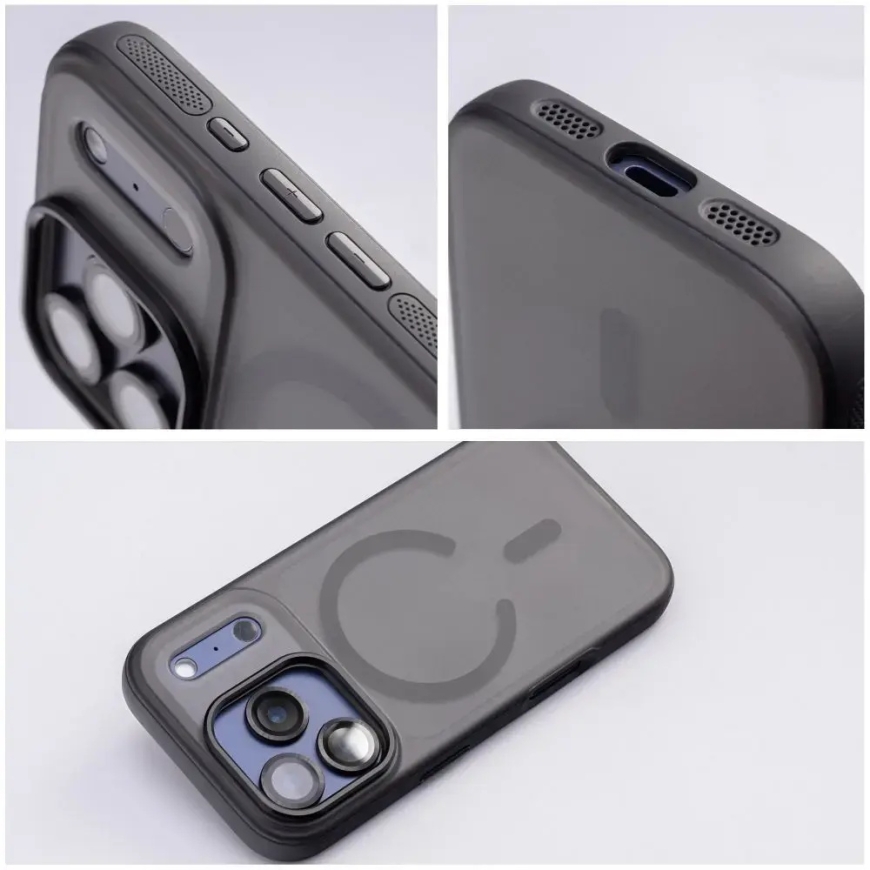 Flexline Mag phone case with MagSafe support for iPhone 17 Pro Max | iPhone 18 Pro Max black – 4