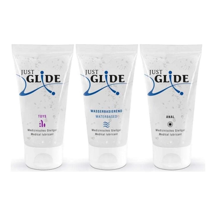 Just Glide Набор водных смазок (3 x 50 мл) – 2