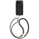 UNIQ Coehl Mirelle mac iPhone 18 Pro / 17 Pro ar magnētisko uzlādi melns UNIQ Coehl Mirelle mac iPhone 18 Pro / 17 Pro ar magnētisko uzlādi melns