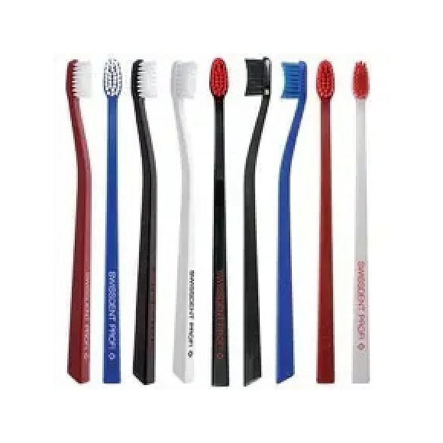 Swissdent Profi Colours Soft-Medium - Dantų šepetėlis