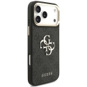 Guess 4G Big ümbris 4G Classic logo suur rihm metallnupud iPhone 18 Pro / 17 Pro jaoks, must Guess 4G Big ümbris 4G Classic logo suur rihm metallnupud iPhone 18 Pro / 17 Pro jaoks, must