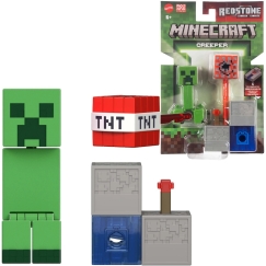 Minecraft Redstone komplekts Figūriņa Creeper ar TNT bruņām 6+