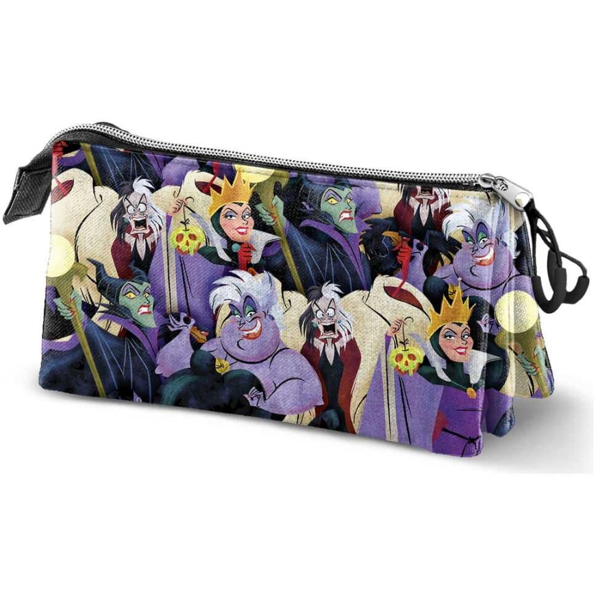 Karactermania Disney Villains trīspakāpju zīmuļa soma