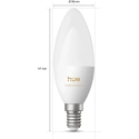 Philips Hue E14 3,7 W balta gaisma (1000-20000 K) B39 sveces forma 2 gab.