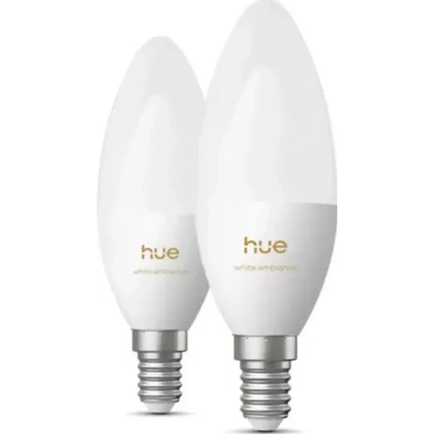 Philips Hue E14 3.7 W White Light (1000-20000 K) B39 Candle Shape 2 pcs. – 3