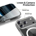 TECH-PROTECT Flexair Hybrid CC telefoni ümbris MagSafe toega iPhone 17 Pro Max läbipaistev TECH-PROTECT Flexair Hybrid CC telefoni ümbris MagSafe toega iPhone 17 Pro Max läbipaistev
