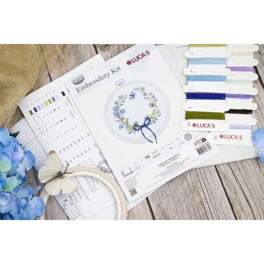 luca S Cross-stitch komplekts ar rāmīti – 3