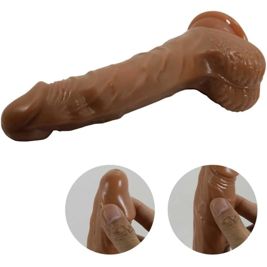 Baile Dildos BAILE - Bodach 7.8'', 7 vibration functions 7 rotation functions Thrusting Wireless remote control Suction base – 3