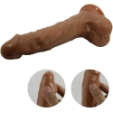 Baile Dildos BAILE - Bodach 7,8'', 7 vibrācijas funkcijas 7 griešanās funkcijas Izsist ārā Bezvadu tālvadības pults Sūkšanas pam