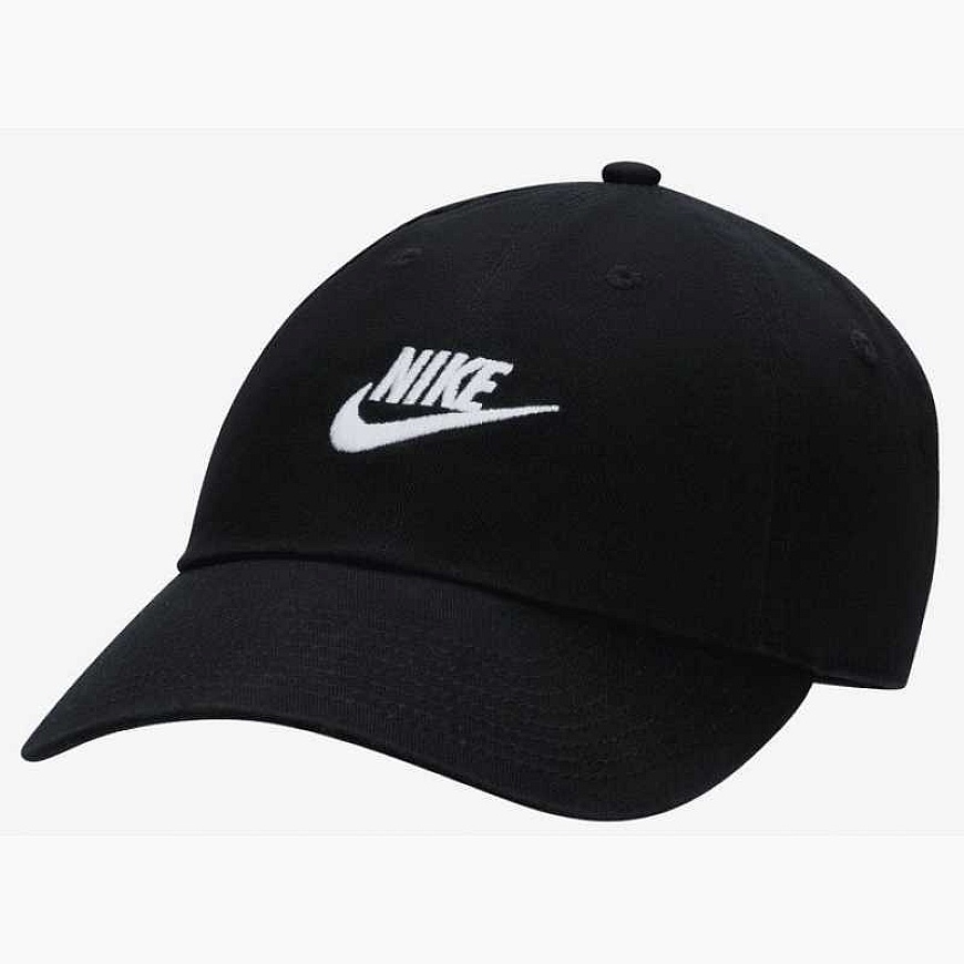 Nike Club Cap with Visor Black-White FB5368 011 (M/L)