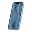 Silicone Thin Mag telefoni ümbris MagSafe toega iPhone 17 sinine