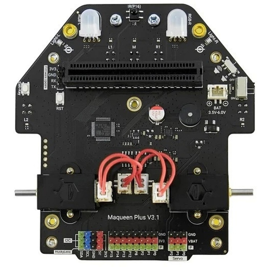 Maqueen Plus V3 – STEM haridusrobot micro:bit platvormile koos lasersensori – DFRobot MBT0050-18650 – 5